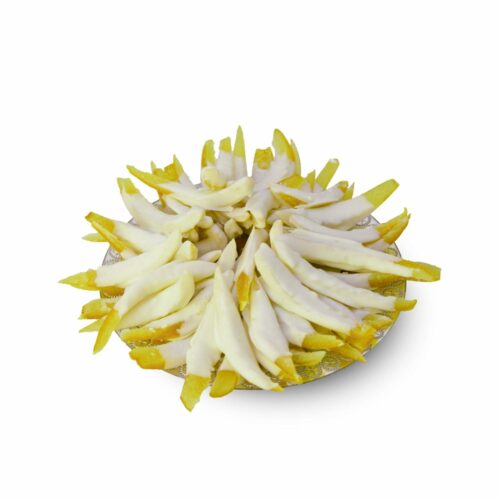 Lemon peel glazed with white chocolate 500 g