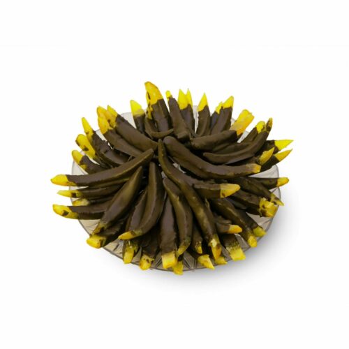Lemon peel with dark chocolate